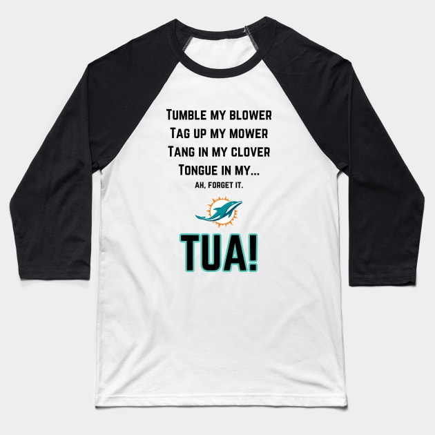 TUA! Baseball T-Shirt by Dorky Donkey Designs